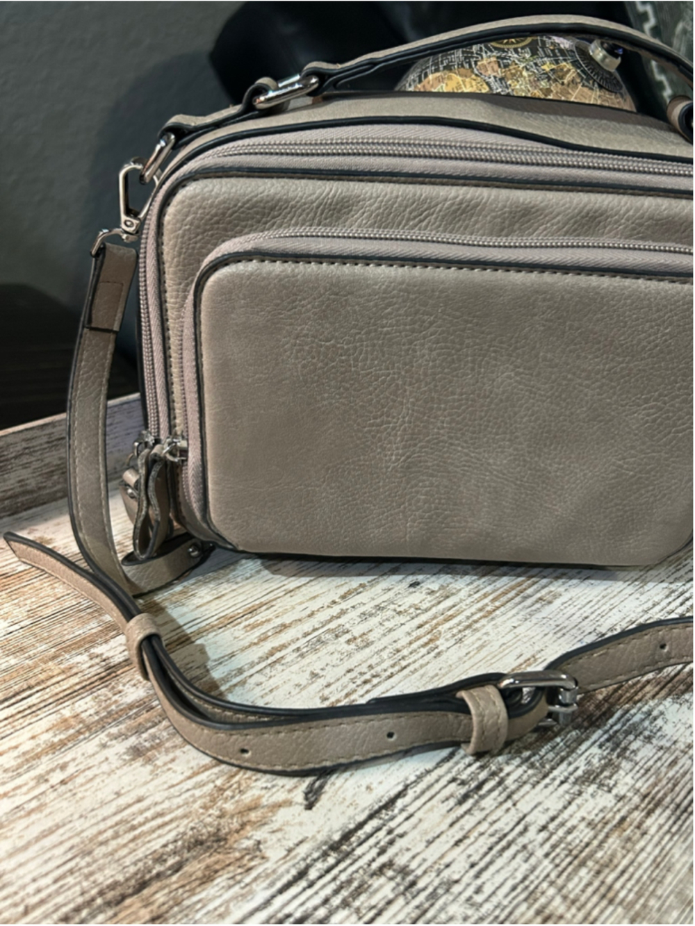 Women's Unbranded Beige Crossbody Bag One Size - Picture 3 of 7